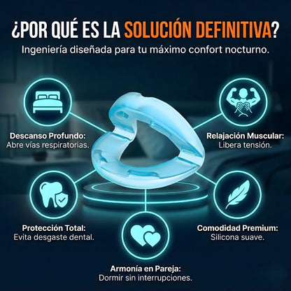 AdiósRonquidos® - Protector Bucal anti Ronquidos y Bruxismo